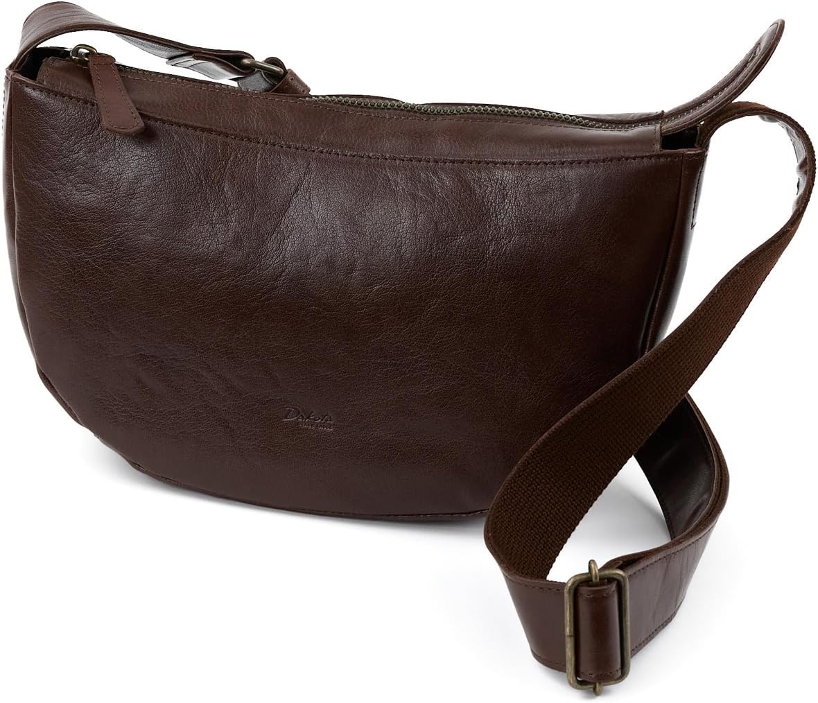 aniary/アニアリ ブラウンレザーショルダーバッグ ターンロック