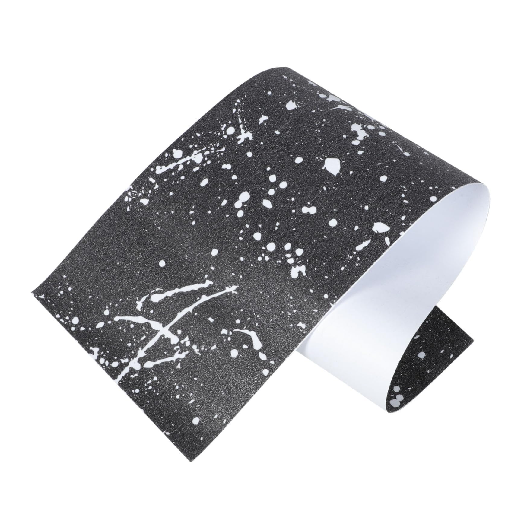 UKCOCO Frosted Grip Tape Do Skateboardu Klej Dekoracyjna Taśma Grip Do Hulajnogi i Longboardu Łatwy Montaż i Demontaż Czarno Biała