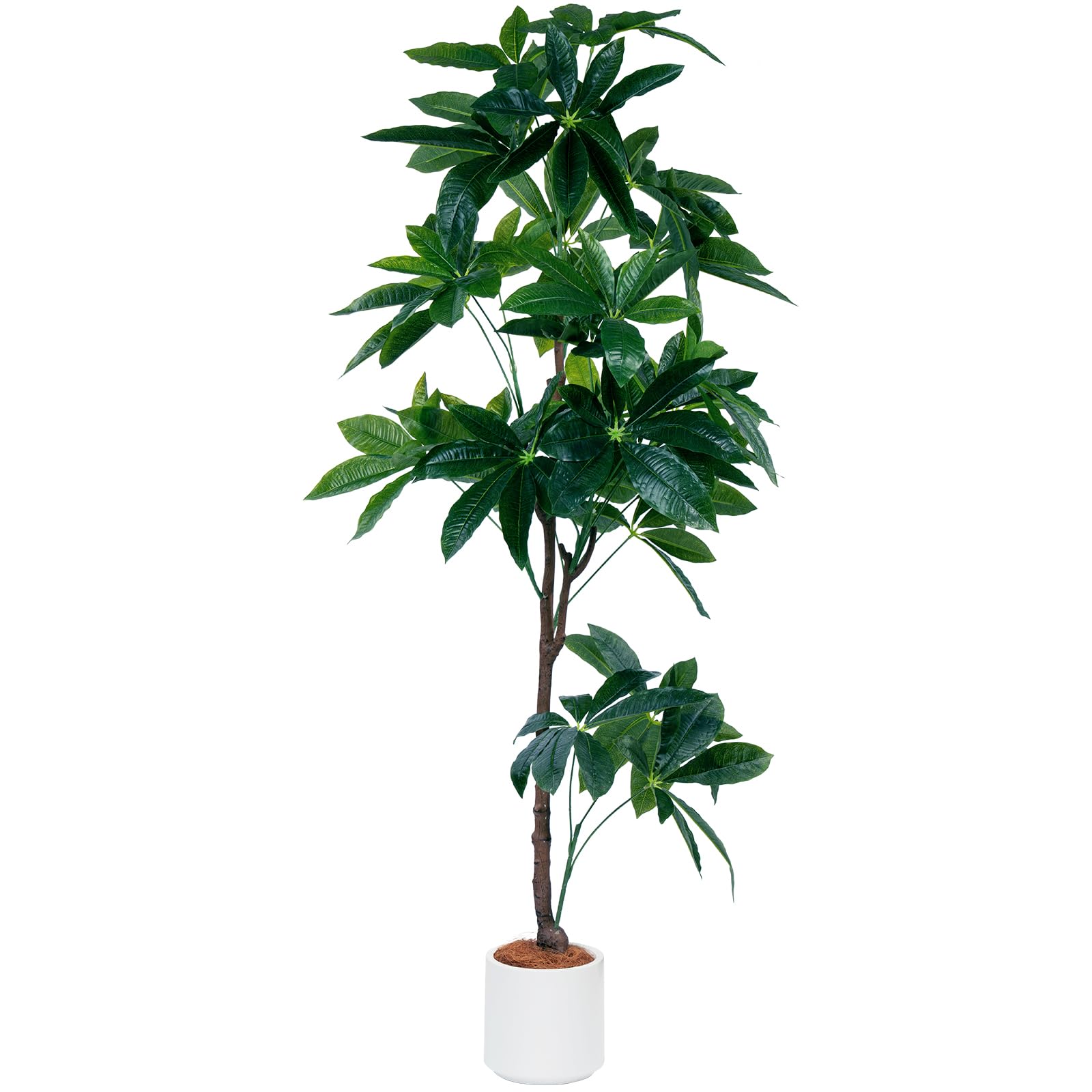 【展示品】大型 フェイクグリーン GREEN COFFRET まるばの木120cm 人工観葉植物 フェイクグリーン