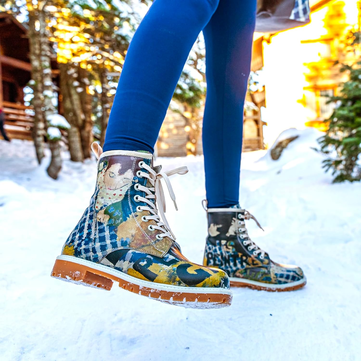 DOGO Long Boots for Women – Vegan Leather and Unique Design Womens Winter Boots, Comfortable and Stylish Womens Boots