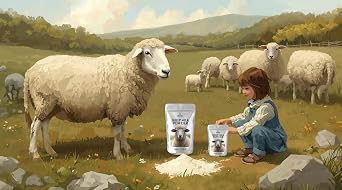 Milkvera 100% NATURAL Dried Sheep Milk Powder | 100gm (3.5 Oz) Pack