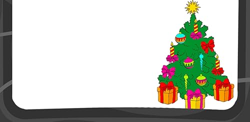 Livro de colorir de árvore de Natal