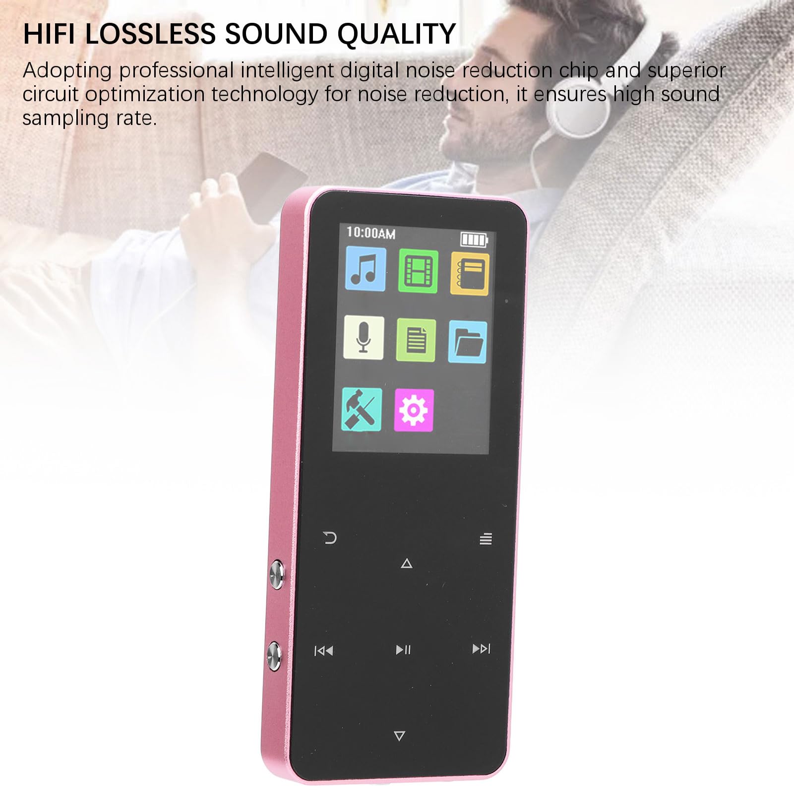 Amazon.co.jp: MP3 プレーヤー、Bluetooth 付き HiFi ロスレス