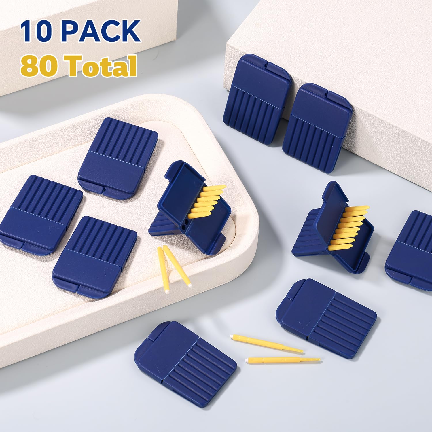 BOXOB 80uds Filtros Audífonos para Starkey, Filtros de Protección Contra Cera para Audífonos de Plástico Kit Herramientas Limpieza Prácticas Compatibles con Starkey Livio Livio AI