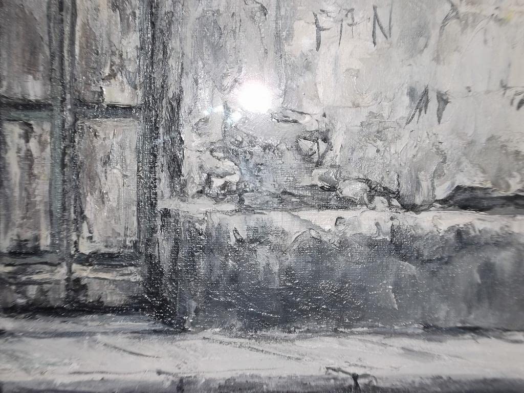 Amazon.co.jp: 真作 絵画平川勇 油彩15号 風景画 箱 黄袋入F66 : おもちゃ