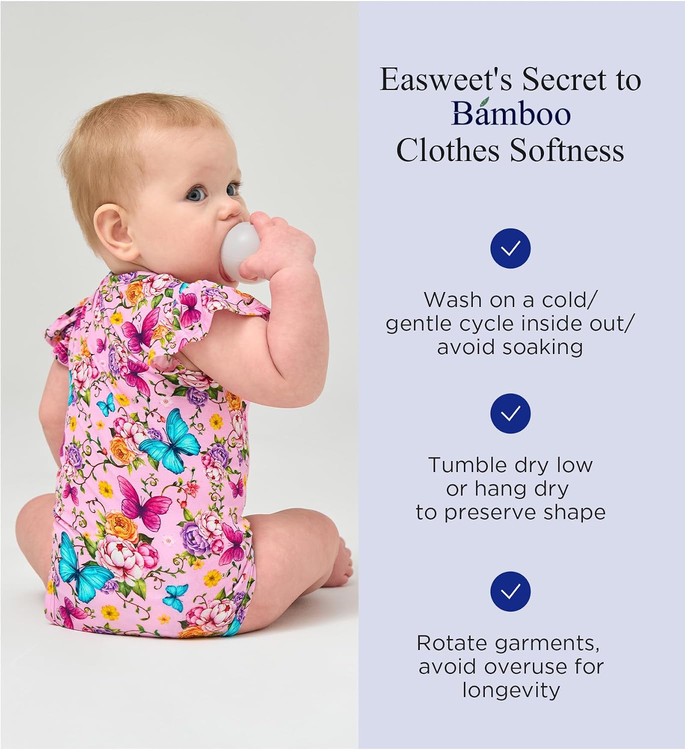 Bamboo Viscose Baby Romper Infant Ruffle Sleeveless Baby Girl Bodysuit