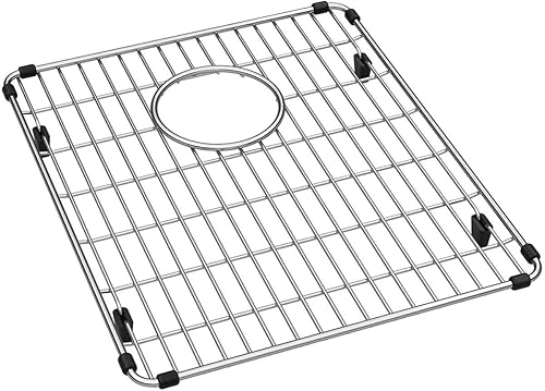 Miniatura 5 de Elkay EBG1315 12-3/4" L x 15-1/4" W Estante de lavabo de acero inoxidable con pies de goma - Acero inoxidable