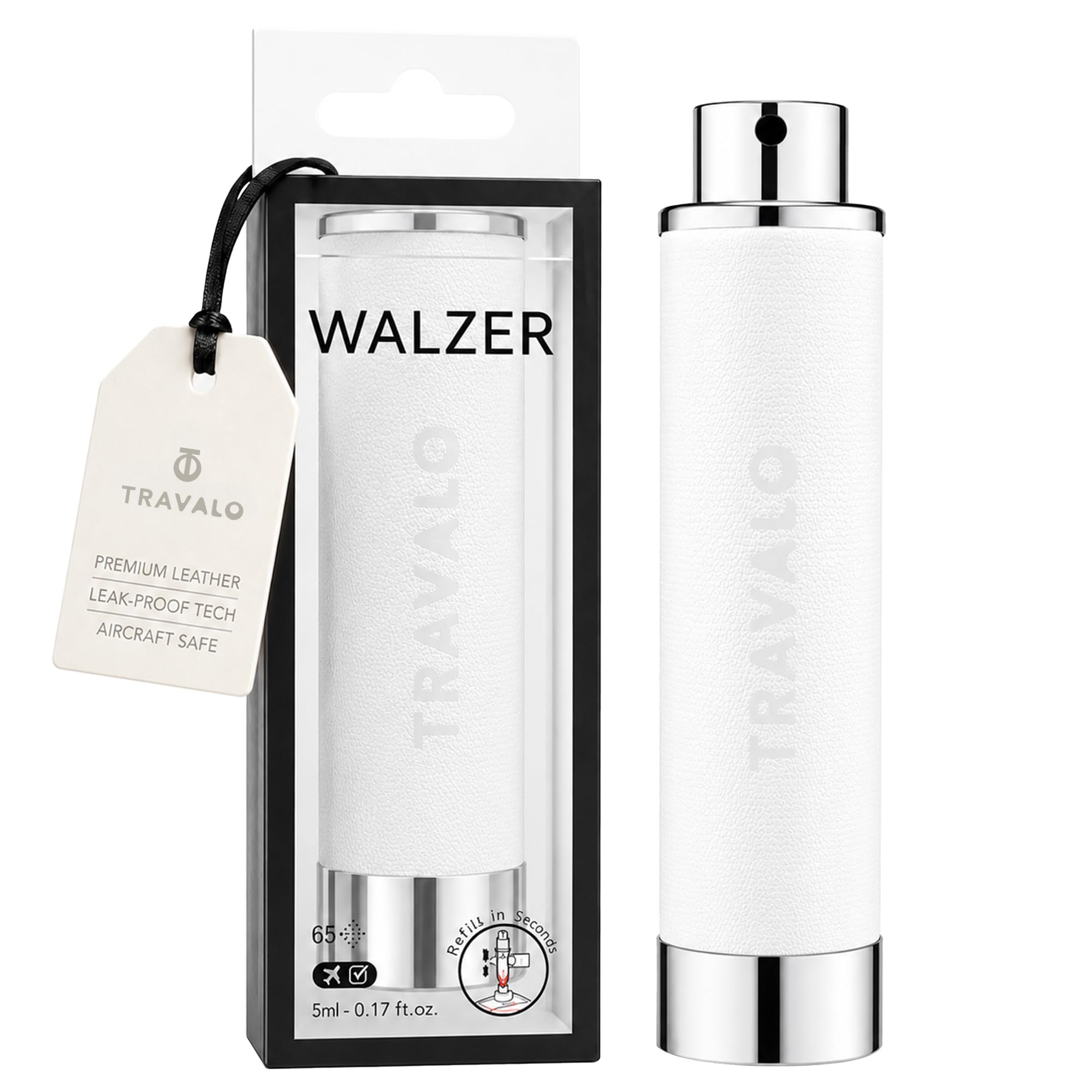Amazon.com: Travalo Walzer Refillable Perfume Atomizer - Pocket