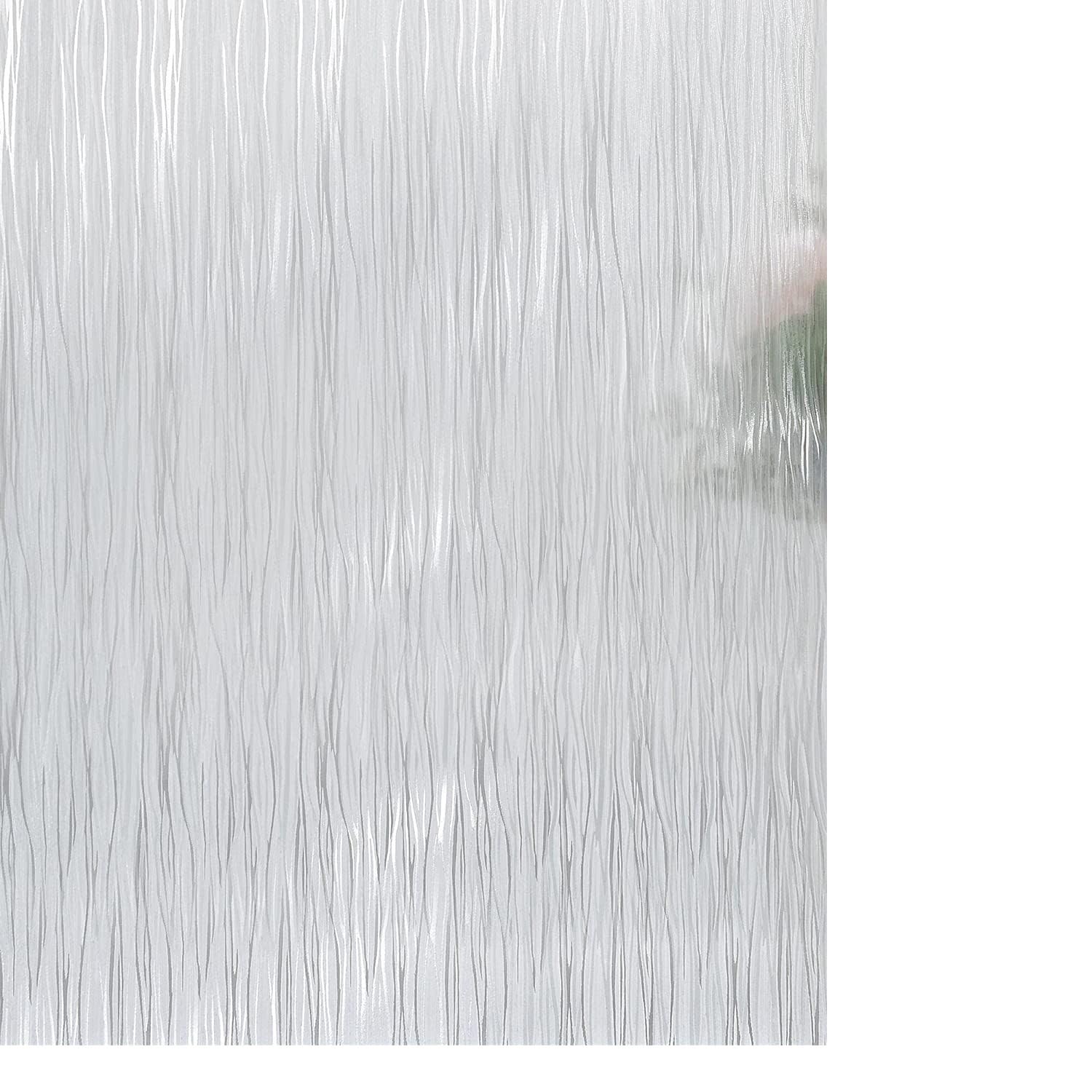Window Film Privacy Window Privacy Film, Door Coverings Blocking Self Non-Adhesive Glass Sticker For Home Decor(75x200cm)