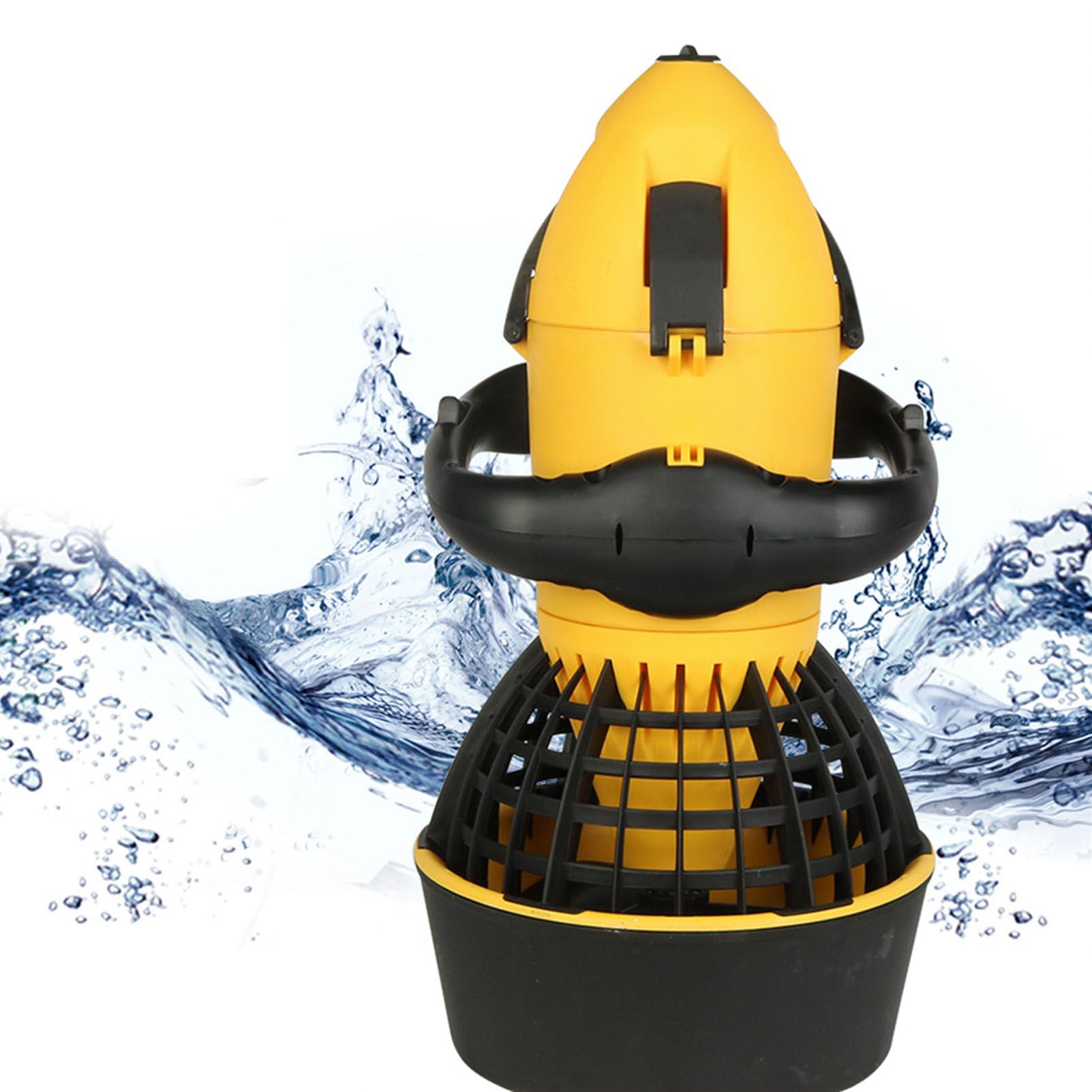 Scooter Submarino para Buceo, potenciadores de natación, hélice de Agua de Doble Velocidad, Alta Seguridad, se Puede Utilizar en 30 Metros de Agua, potenciador de Scooter Submarino,500W