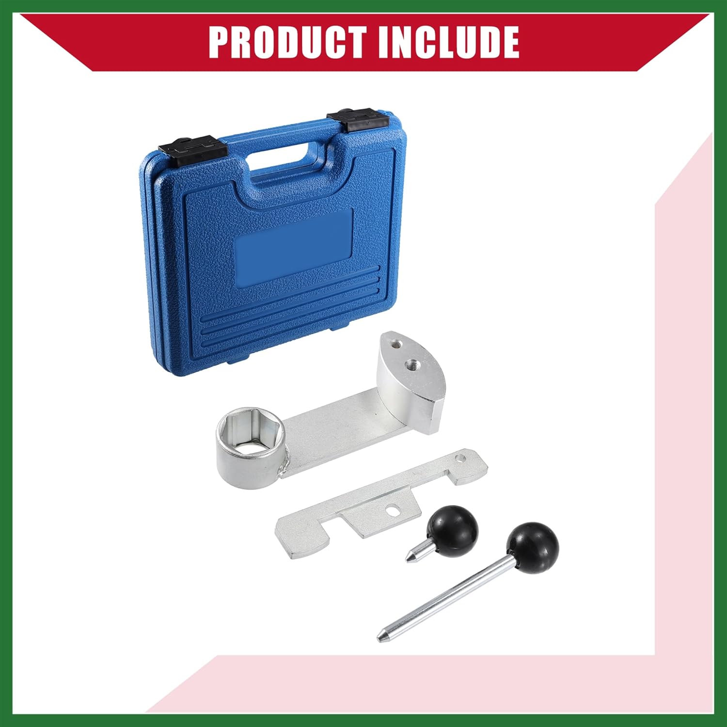 Motoforti Inner/Engine Timing Tool Camshaft Alignment Tool for Porsche Boxster 2.7L 2002-2008 / Durable/Plastic / 1 Set/Black Long-lasting