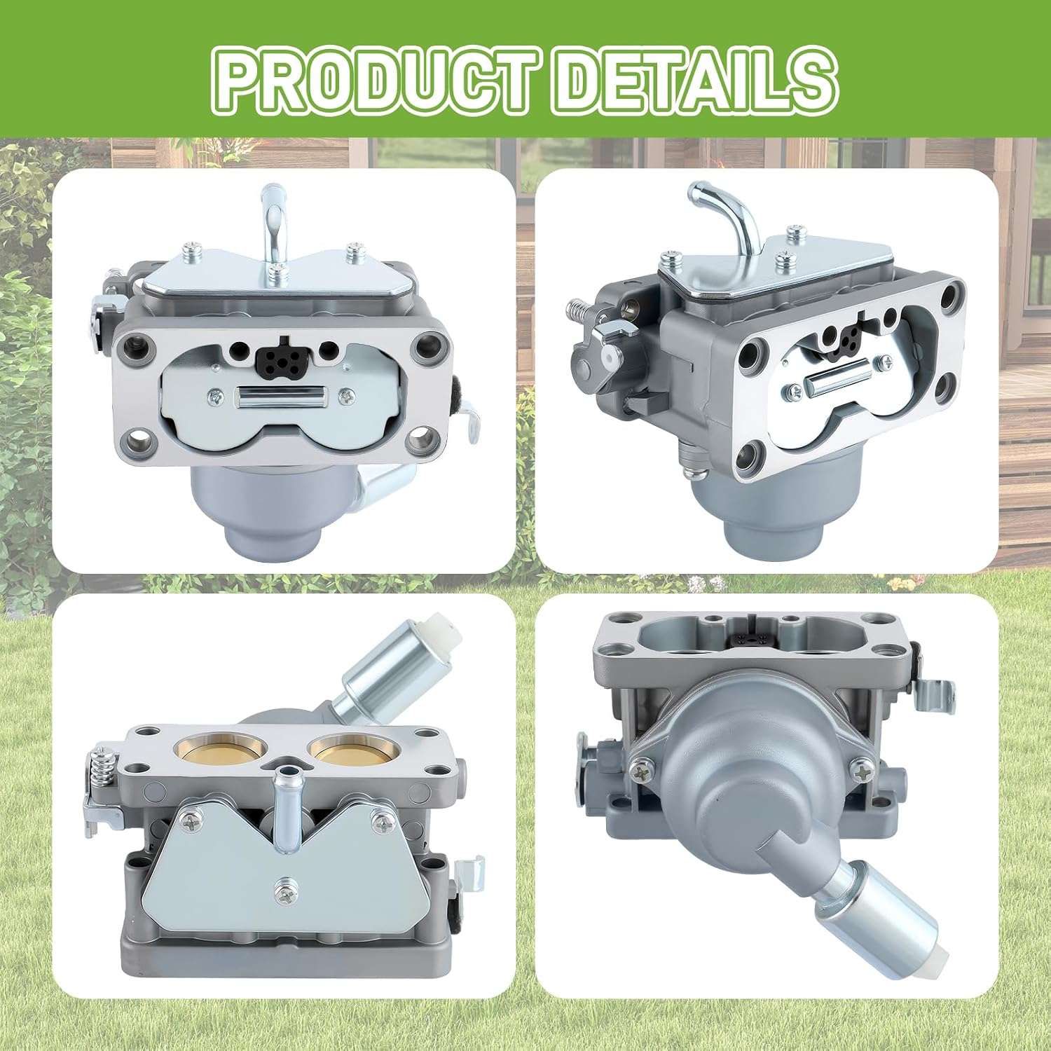 791230 Carburetor for 799230 699709 499804 407777 20-25 HP V-Twin for John Deere MIA10632 Z235 Z245 Z255 Z425 LA135 LA120 LA130 LA140 LA150 LA145 Carb Lawn Mower Engine