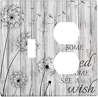 Vista 40 de Cubierta de Placa de Pared de 2 Pandillas de Mármol Abstracto, Placa Frontal de Interruptor de Luz Eléctrico Decorativa en Azul Marino y Oro