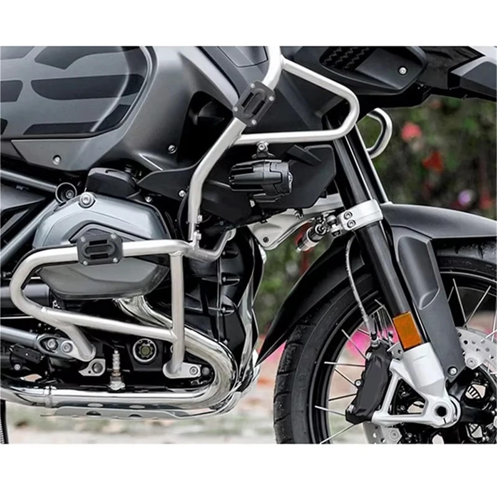 Adatto per Triumph Tiger 660 800 900 GT PRO Rally Explorer 1200 Protezione motore Protezione paraurti Accessori soffietto forcella(TIGER660 2PCS)
