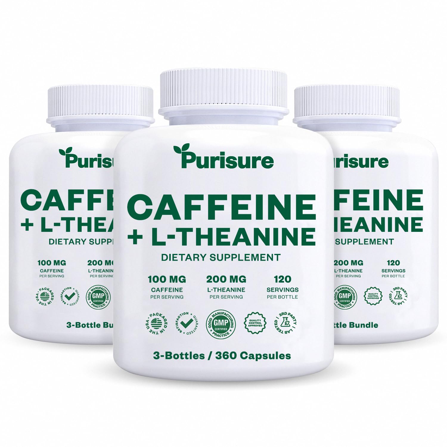 Puristic Caffeine Theanine Capsules