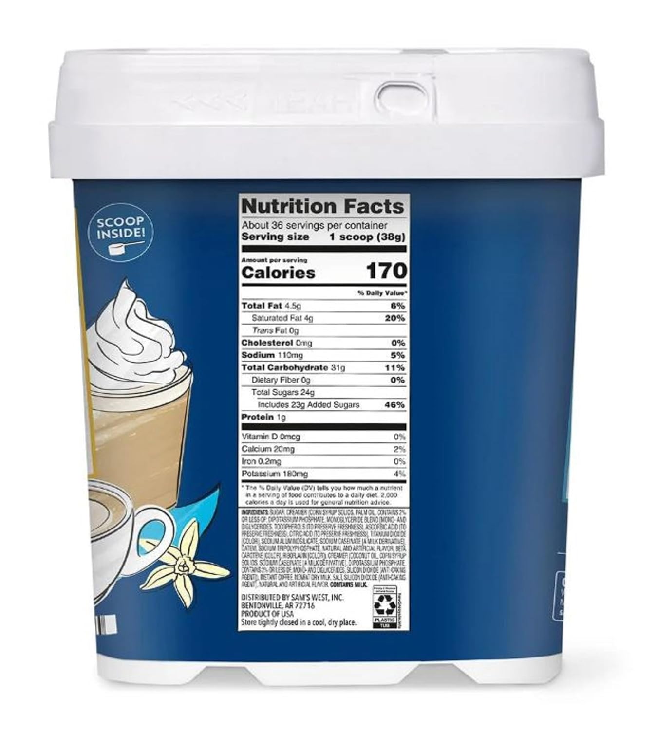 Daily Chef French Vanilla Cappucino, 2 Pack by 3 lbs