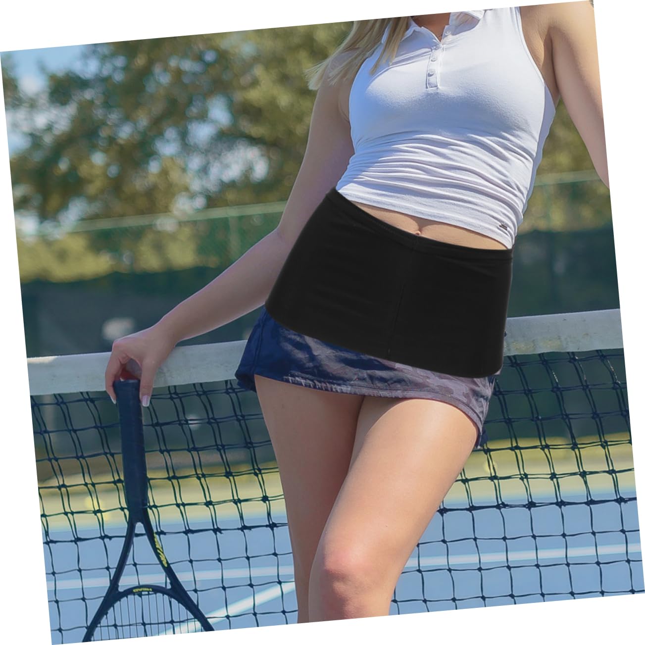 Toddmomy 3 Pezzi Vita Elastica per Sport Cintura Corsa per Escursionismo e Custodia per Telefono Mobile Resistente Attività