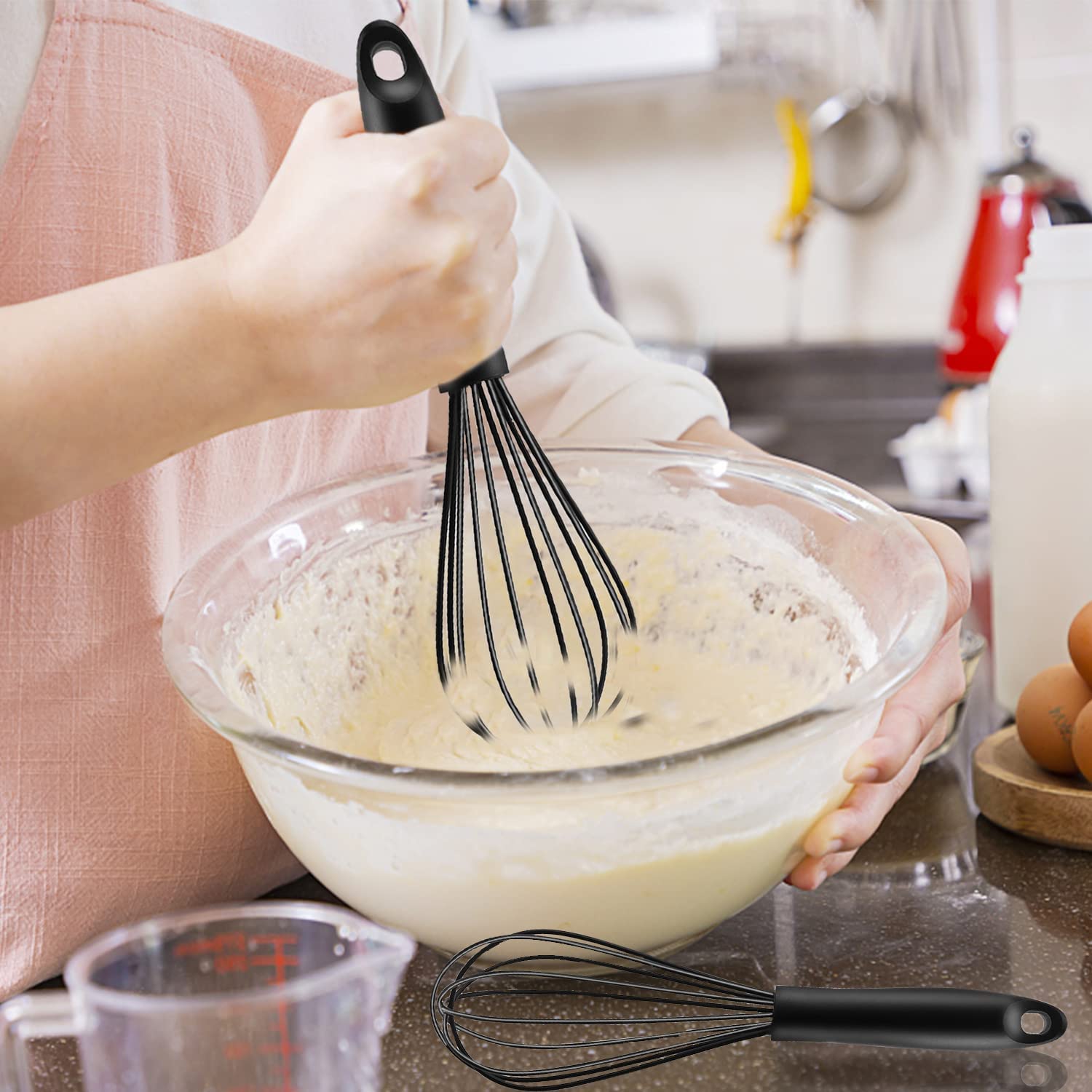 Fruste Da Cucina In Silicone Walfos - Set 3 Pezzi (21, 23, 28cm), Anti-Graffio - Foto 3