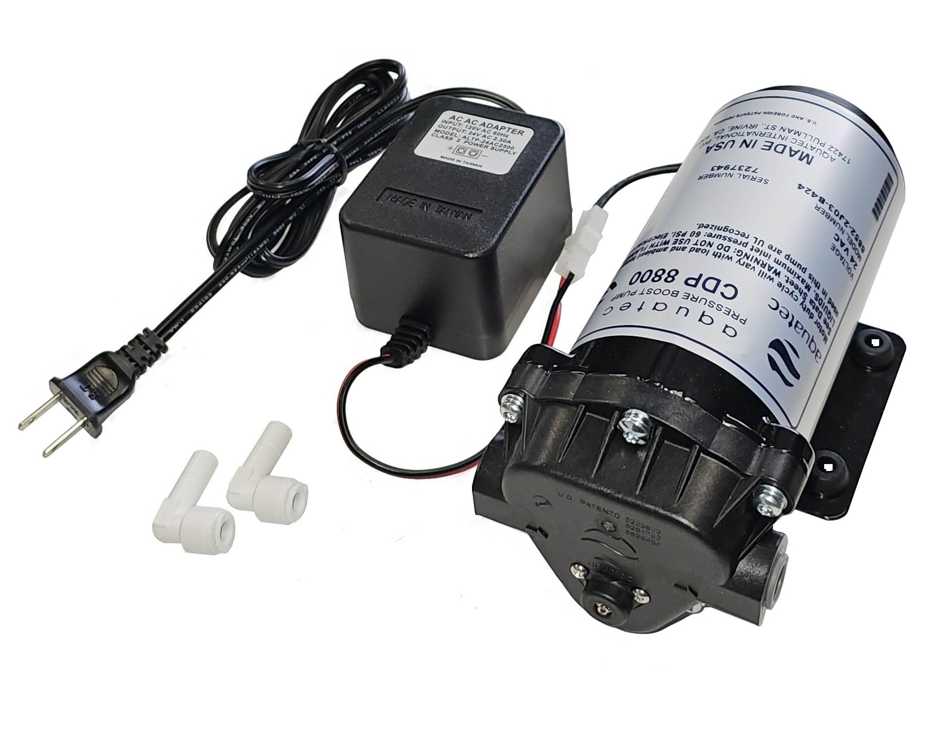 Amazon.com : Aquatec 8800 series 8852 water pressure boost pump (+