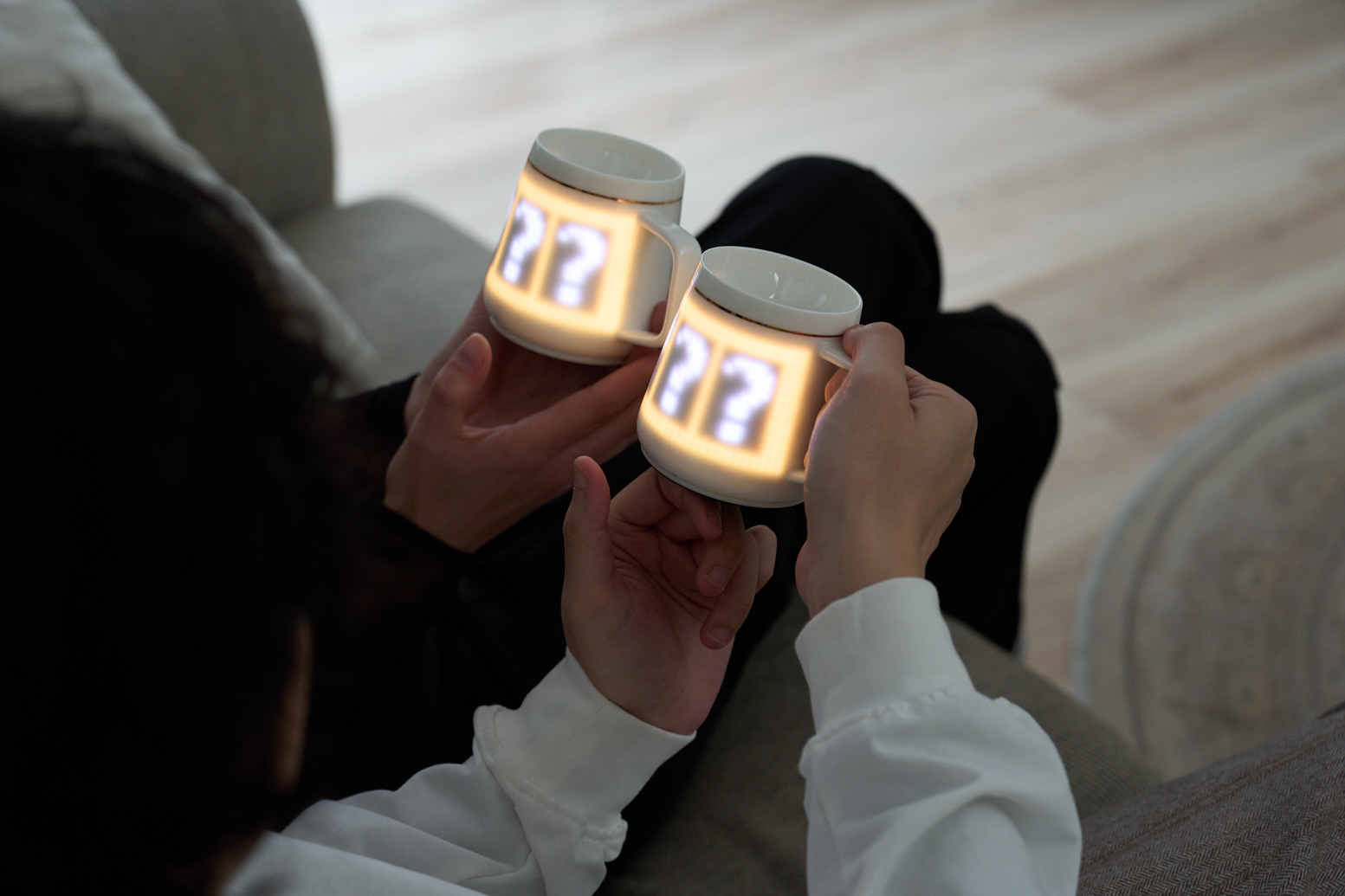 Amazon.com | PixelMug P1 Coffee Smart Mug with Custom Pixel Display App  Control Temperature Weather Wireless Charging 6oz Personalized Gift: Coffee  Cups & Mugs