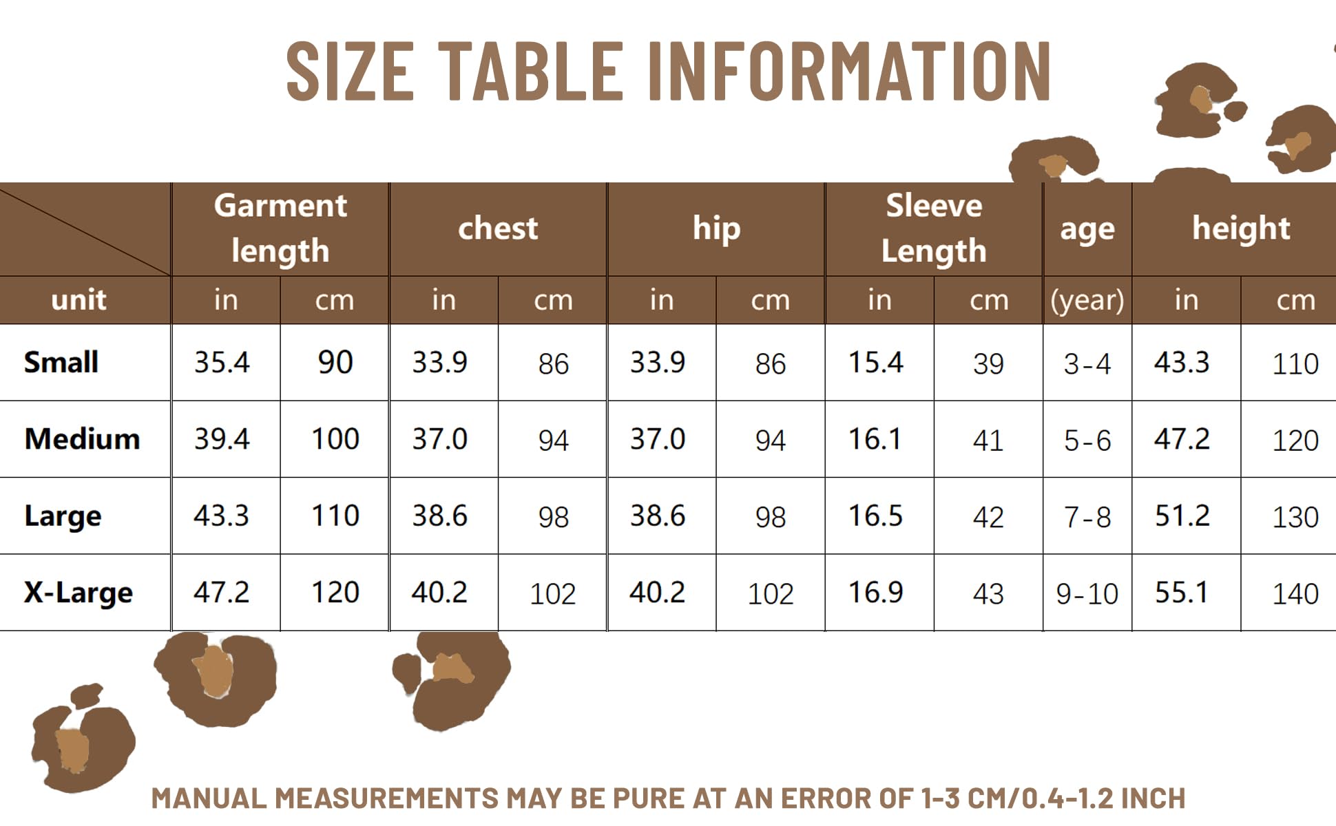 JoyinTcos Kids Animal Onesie Leopard Costumes Pajamas Leopard Onesie Kids Cosplay Costum Gifts for Girls Boys Age-XL Multicolor - Image 2