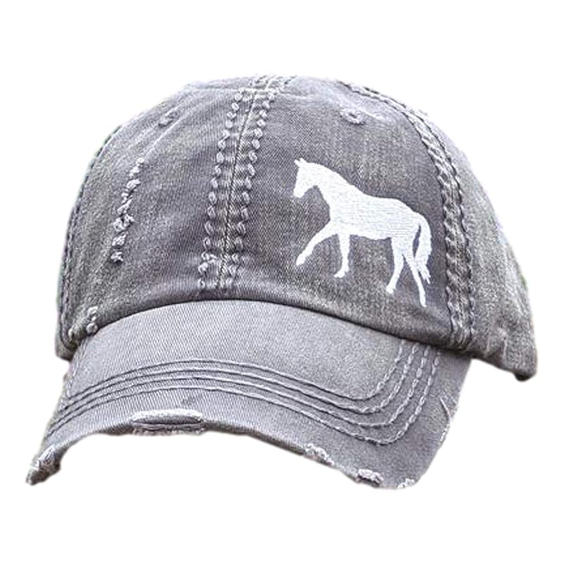 Loaded Lids, Customized, Women's Horse Hat, Horse Baseball
