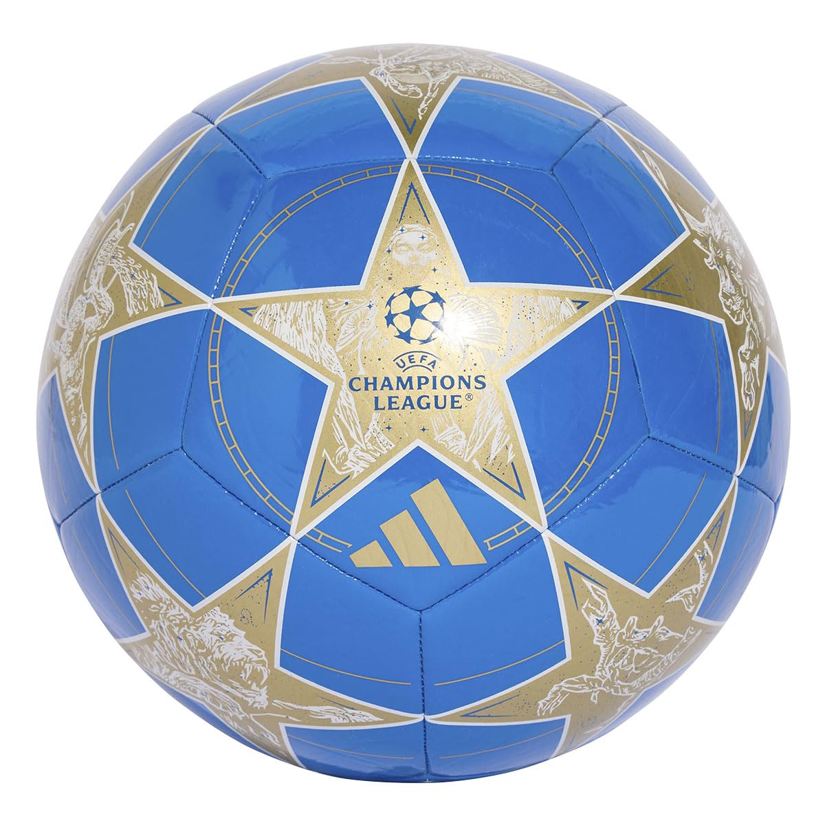 Adidas UEFA Champions League Club Ball JP1535, piłka nożna, uniseks, niebieska, 5 EU