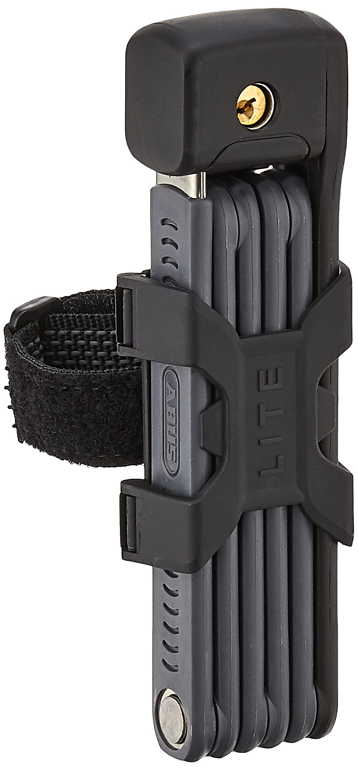 Abus 495 LH/SP NKR Lucchetto Per Bicicletta – Fissaggio Al Fodero Posteriore, Spessore 8.5 Mm, Nero