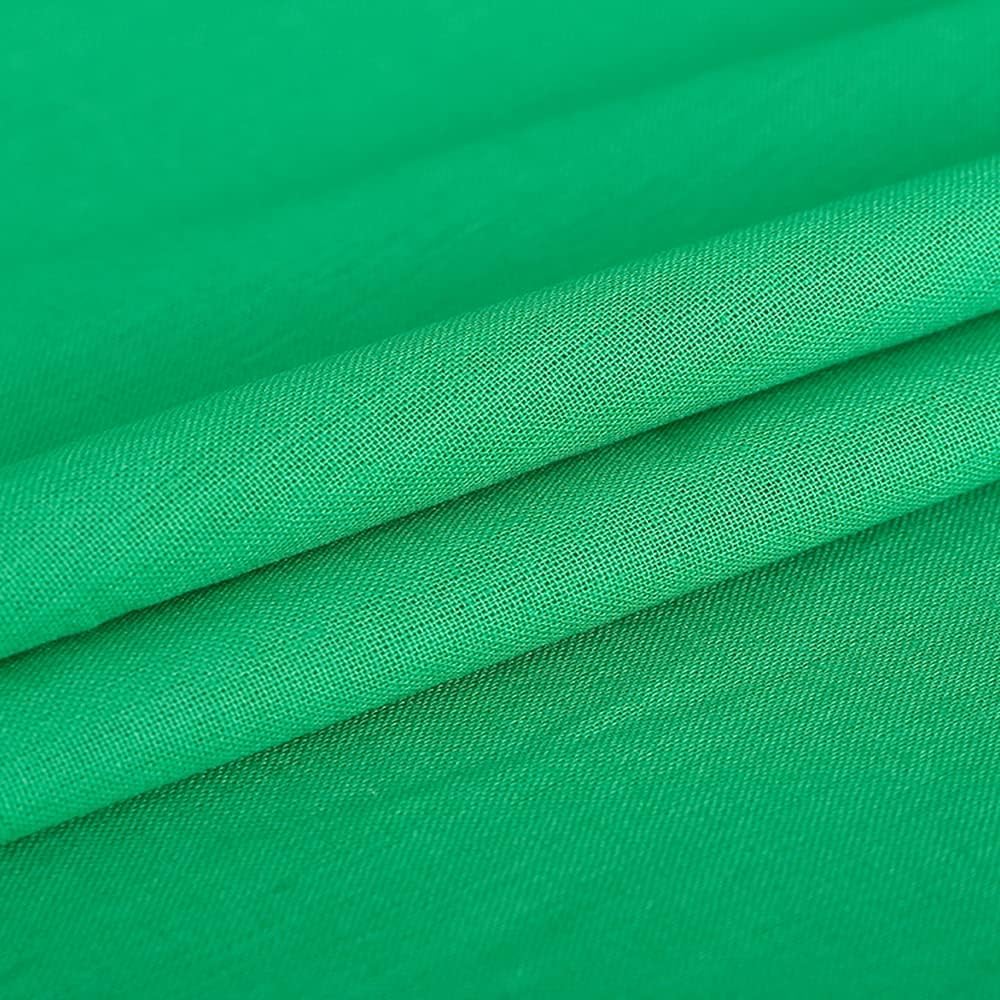 LEADZM Fotostudio-Set, Greenscreen-Set 2Mx3M mit 45W LED-Fotolampe, Reflektor und Fotoschirmen für Produkt-, Porträt-, Video- und Fotografie