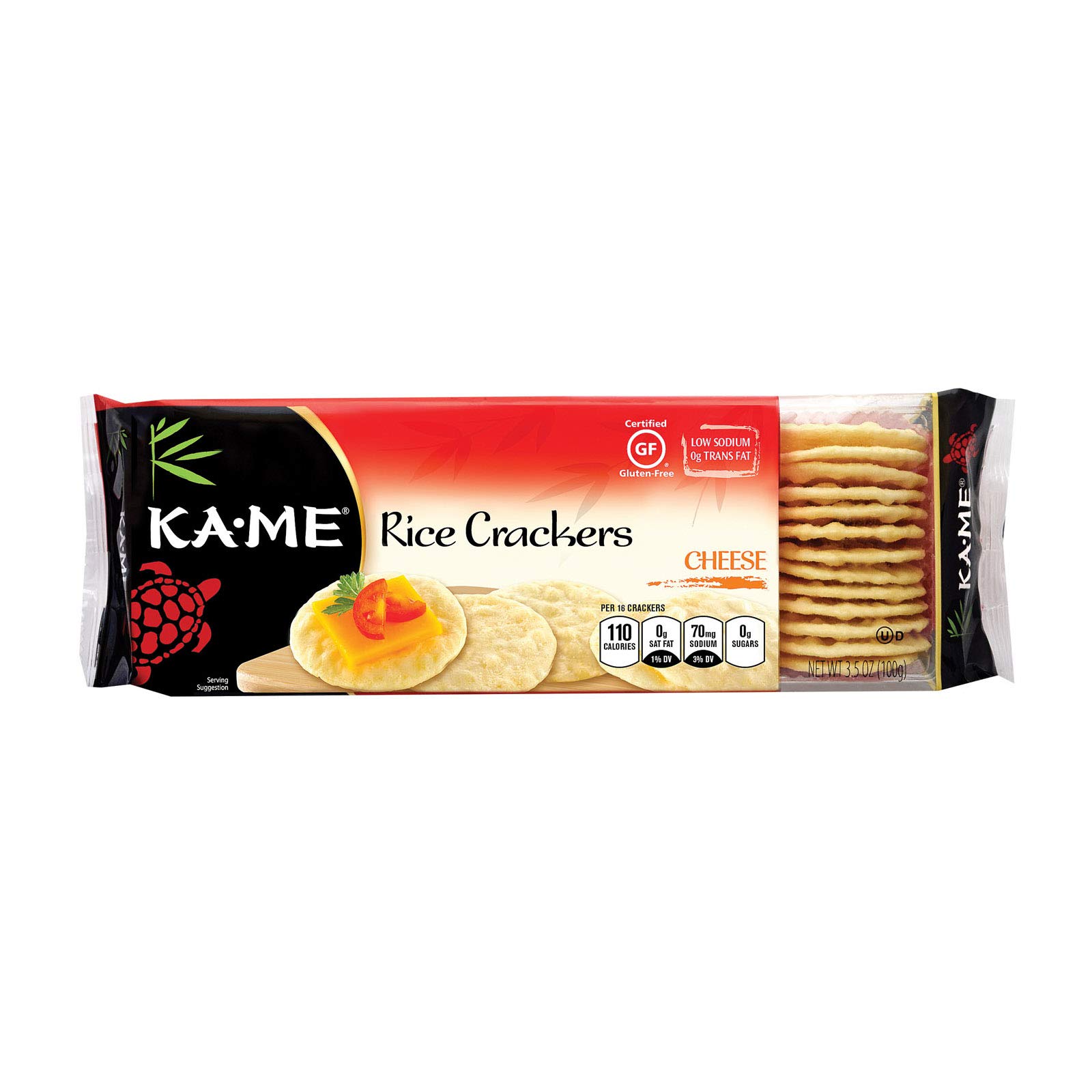 Kame : Rice Wafer, Cheese, 3.5 OZ
