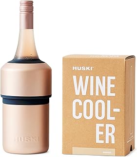 Huski Wine Cooler | Premium Iceless Wine Chiller | Keeps Wine Cold up to 6 Hours | Award Winning Design | New Wine Accesso...