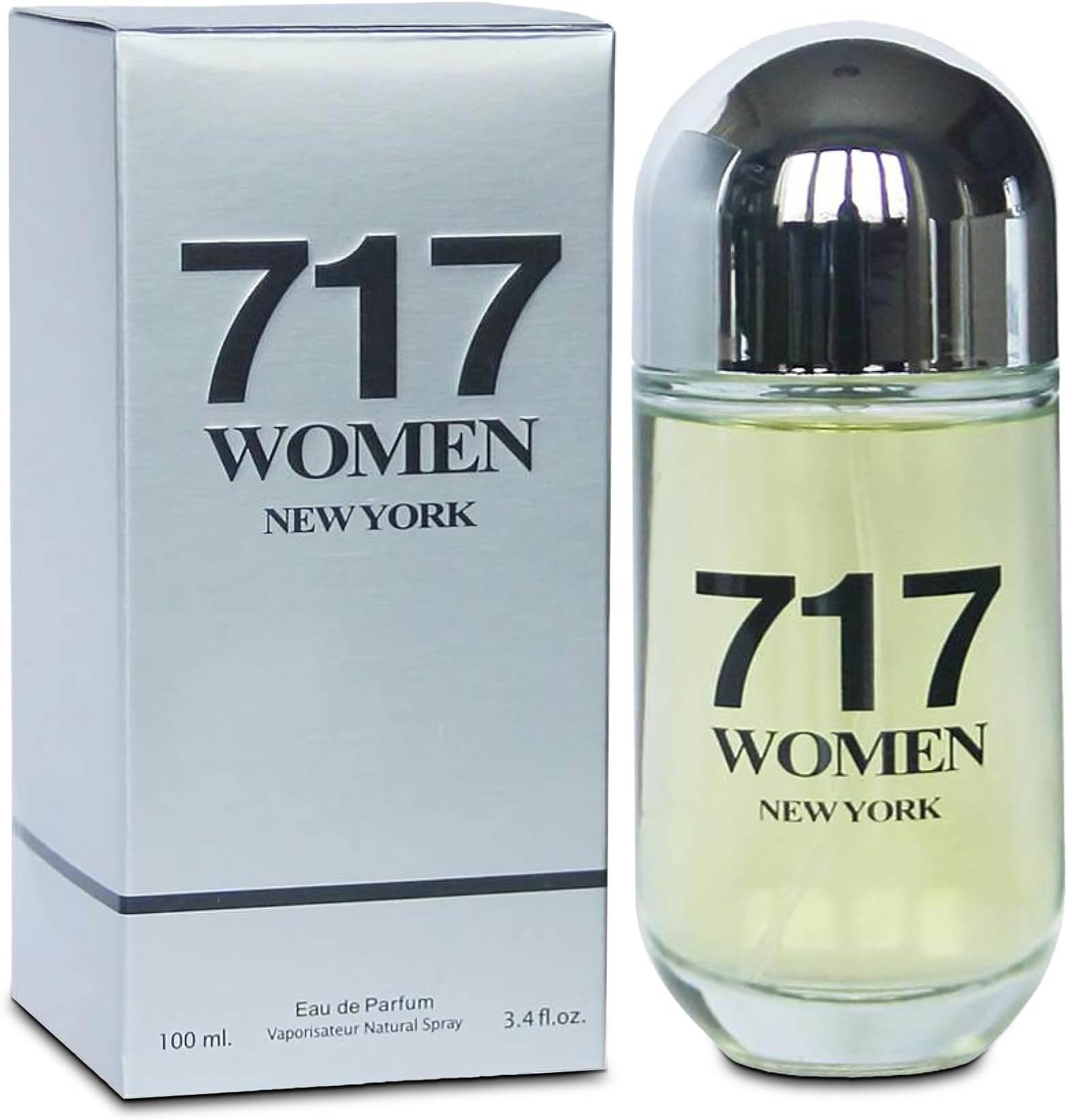 AFLUXE Women's Spray Perfume 717 Women New York Long Lasting Eau De Parfum Cologne for Women Refreshing Floral Fragrance for Casual Use,Ideal Holiday Gift,3.4 Fl Oz