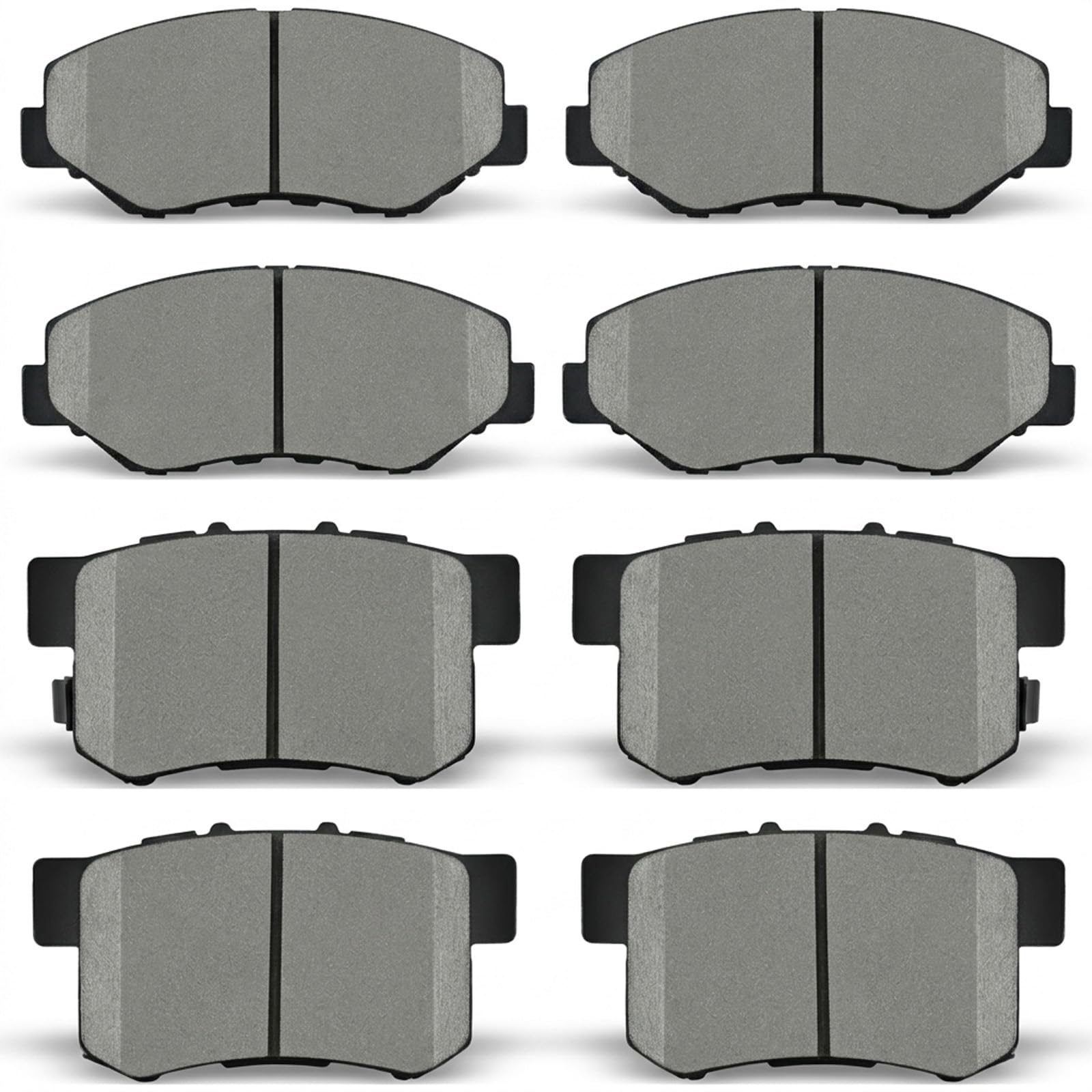 Photo 1 of TALAMOYI 8PCS Front & Rear Disc Brake Pads Set D1086 D914 For 2005-2006 Honda CR-V,For Honda CR-V 2012-2016