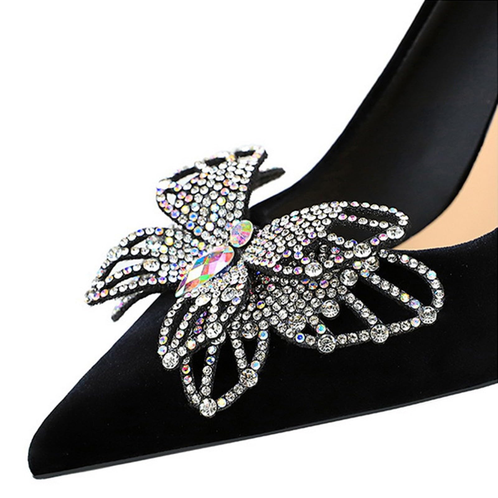 Zapatos altos de las señoras de encaje Stiletto Pumps cómodos y elegantes