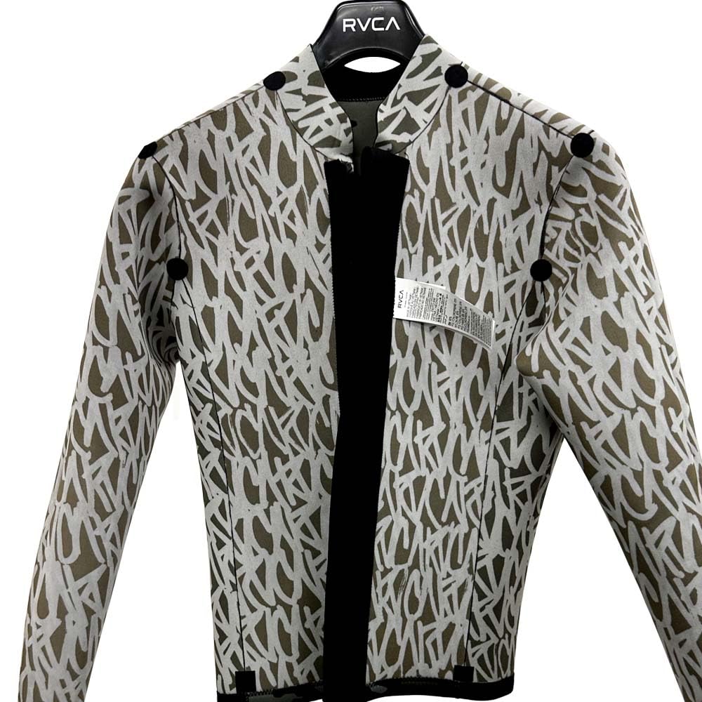 Amazon.co.jp: RVCA ルーカ 23 BALANCE FRONT ZIP JACKET 2mm ジャージ