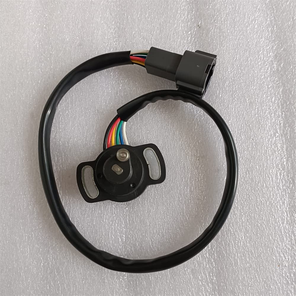 JWDAWN 6 Draden EPS Motor Stuursnelheid Sensor Revolutie Transducer Potentiometer voor Nichiyu 32911-03210 Komatsuu 3BA-34-42262 TCM S-1865-0061 Elektrische Heftruck FB15-30 55 60 65 70 72 75 1.55