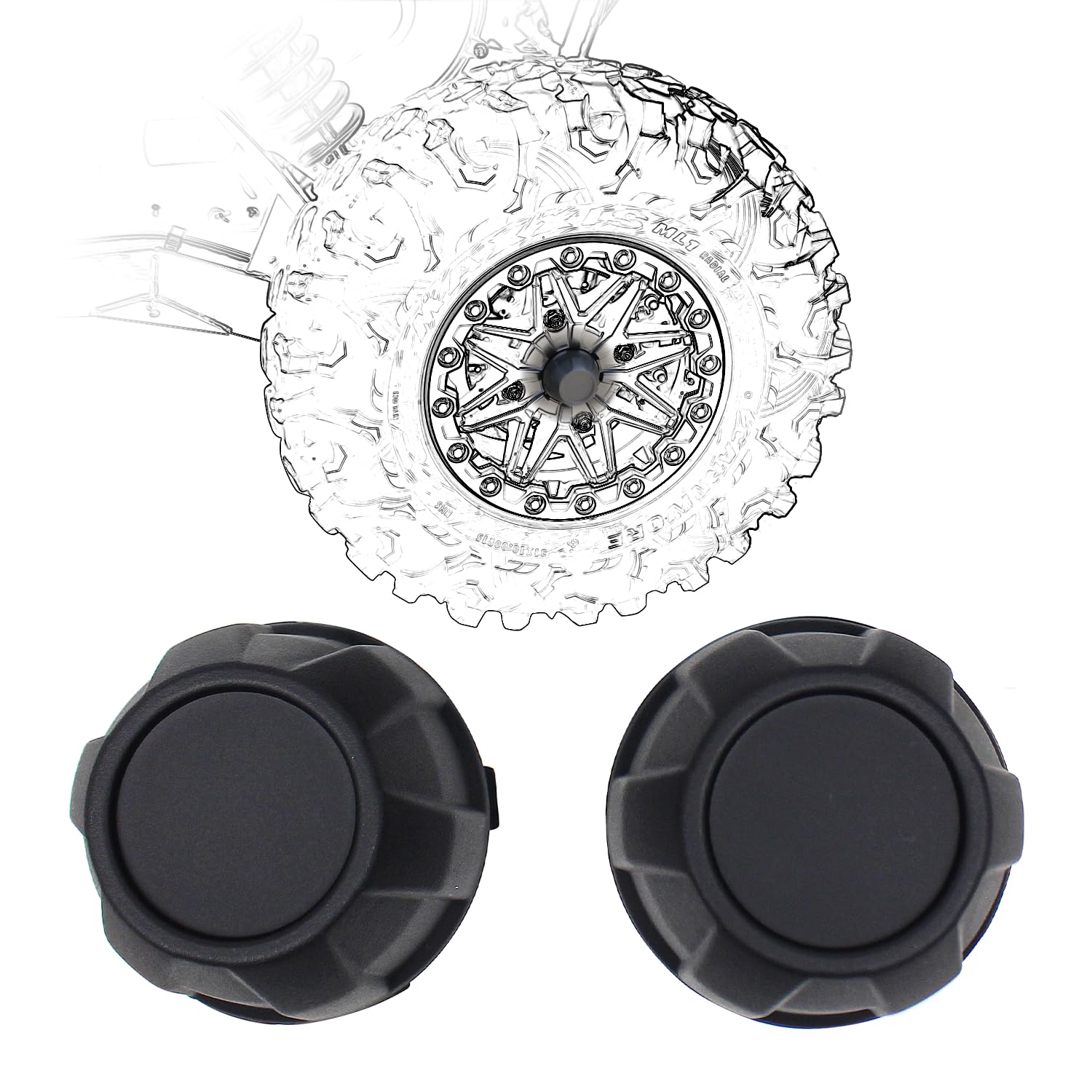 Amazon.com: CPOWACE Wheel Center Hub Caps Compatible with 2020