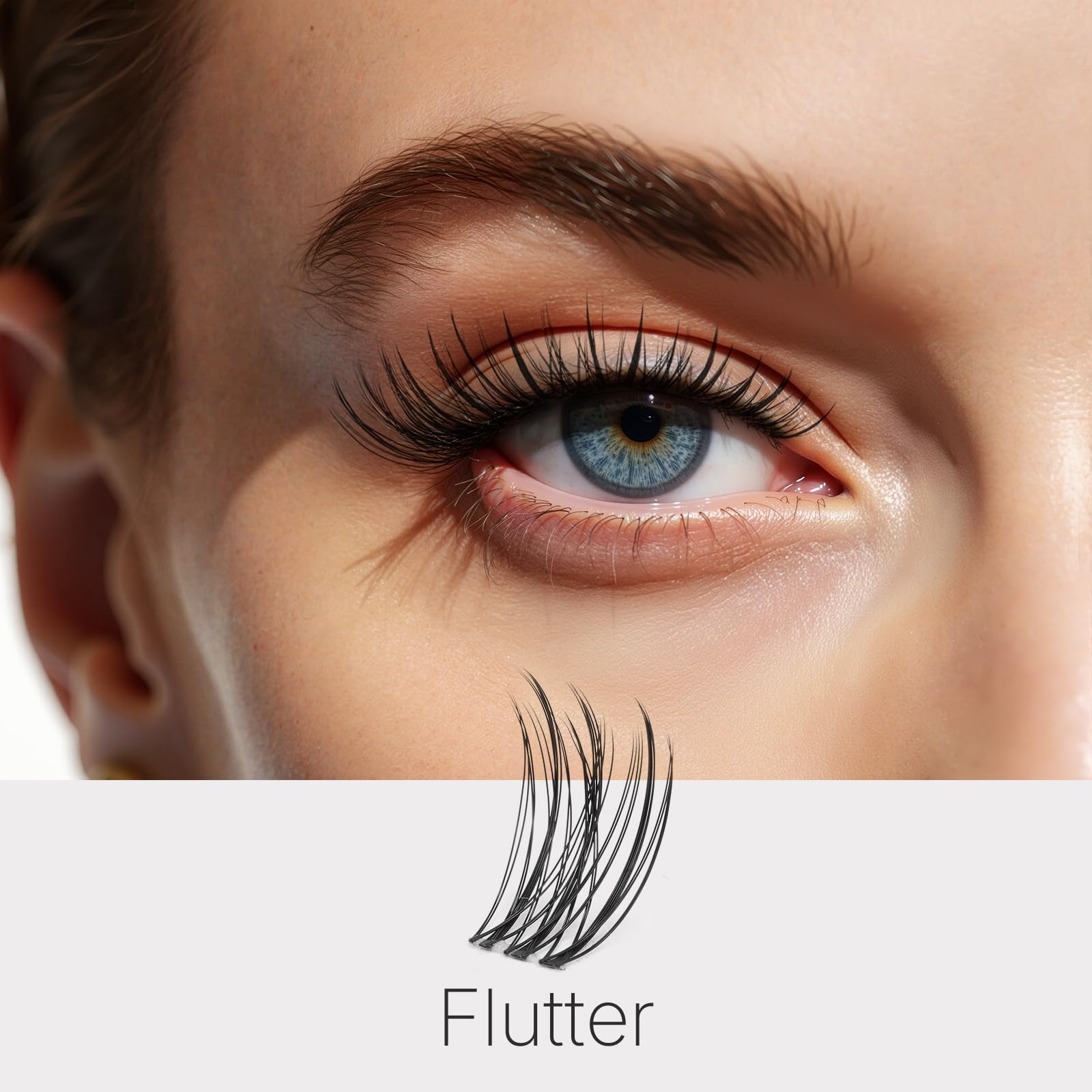 VEYESBEAUTY Eyelash Clusters - Lightweight DIY Lash Extensions