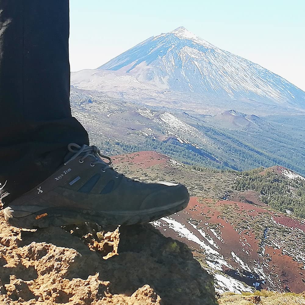 Oriocx Viguera - Zapatillas de Trekking y Senderismo Impermeables, con Membrana Interior y cómodas - Unisex - Marrón Talla 40