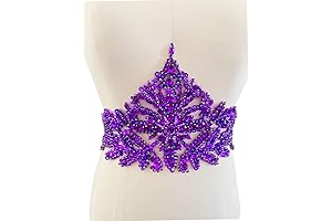 Handmade Purple Applique for Enchanting Crafts