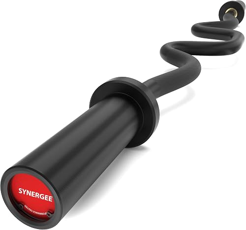 Synergee SF-SUPCURL-BLACK-CA barbell