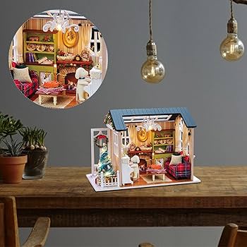 Amazon.co.jp: shopparadise ドールハウス ミニチュアハウス