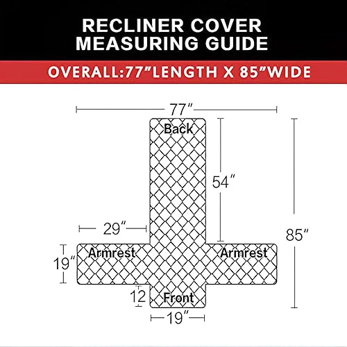 Miniatura 78 de Easy-Going - Funda reversible para sofá, resistente al agua, con varillas de espuma y correas elásticas, protector de muebles para mascotas y perros