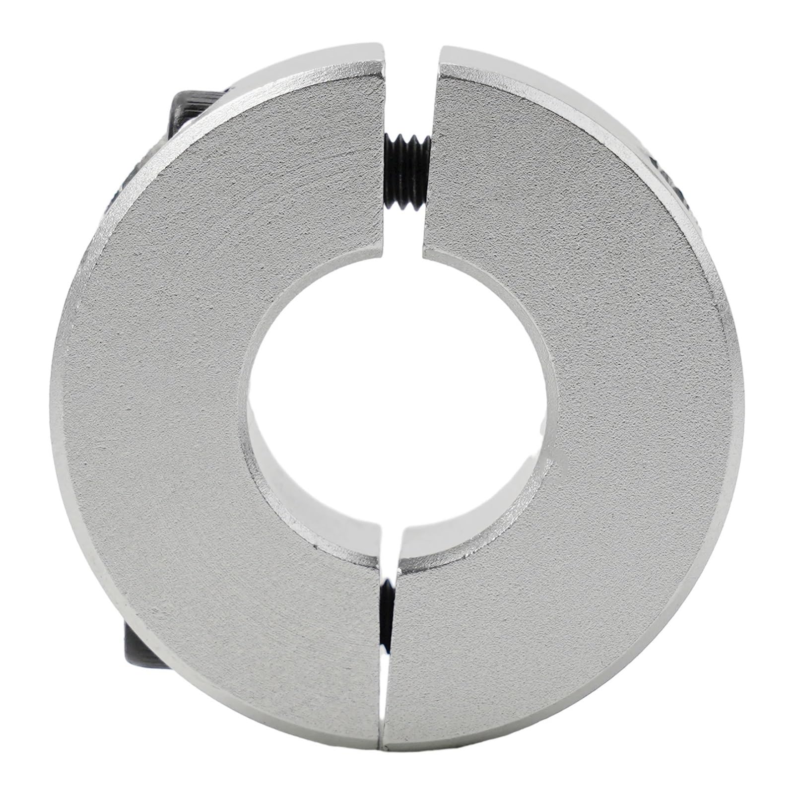Collar de eje con abrazadera de doble división, Abrazadera de cuello eje dividido doble aleación aluminio ID 13-30 mm(20mm)
