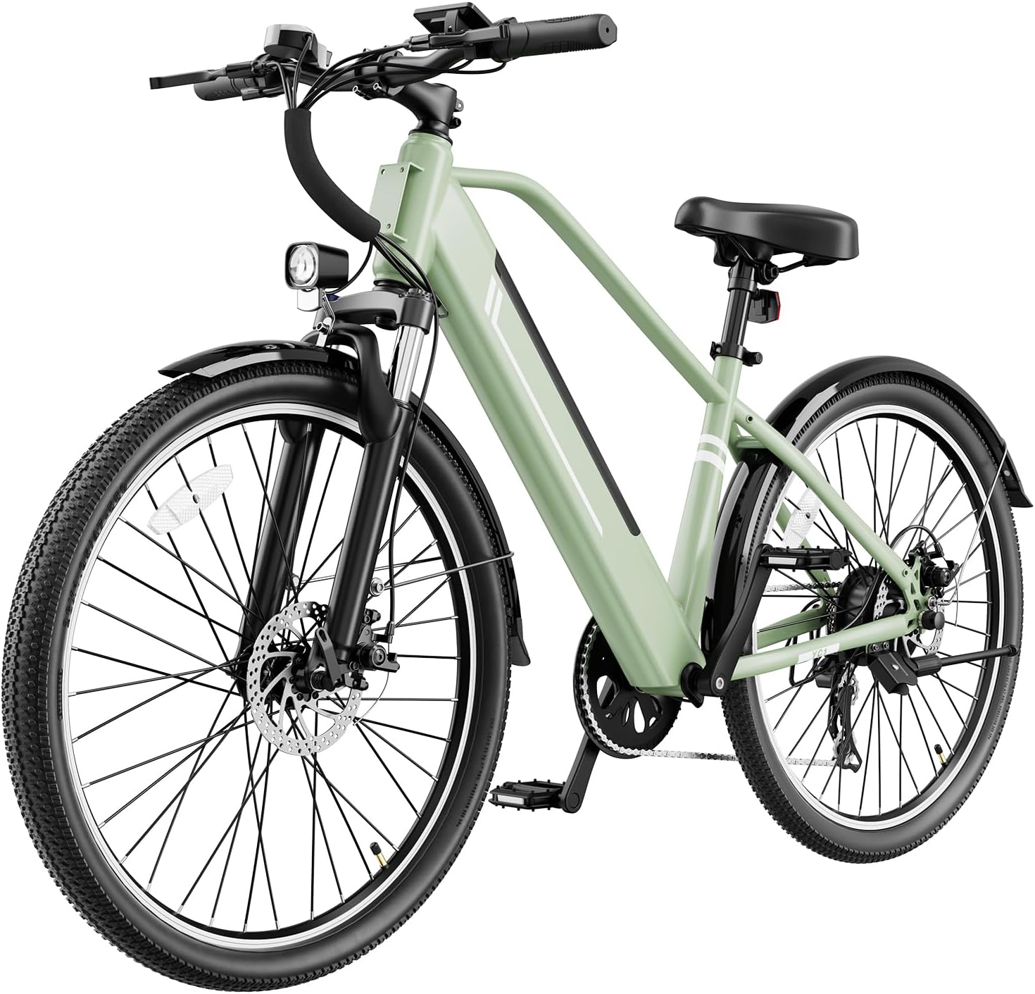 Electric Bikes for Adults, 26"/27.5" E Bikes for Adults with 1200W Peak Motor, 28 MPH, 50+ Miles Range Electric Bicycle, E Mountain Bike with 480WH Removable Battery, UL Certified