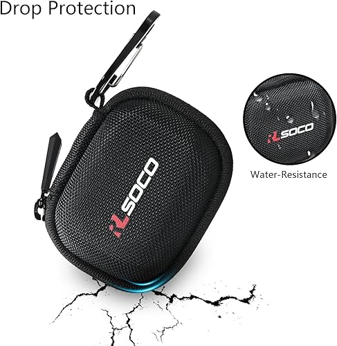 Vista 12 de RLSOCO Funda rígida para SHOKZ OpenFit 2/OpenFit 2+/OpenFit Air/OpenFit Auriculares de oreja abierta True Wireless Bluetooth (gris)