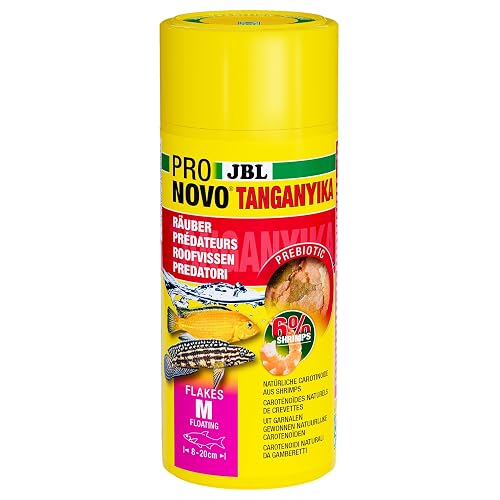 JBL PRONOVO TANGANYIKA Flakes, alimento Principal para Todos los cíclidos de 8-20 cm
