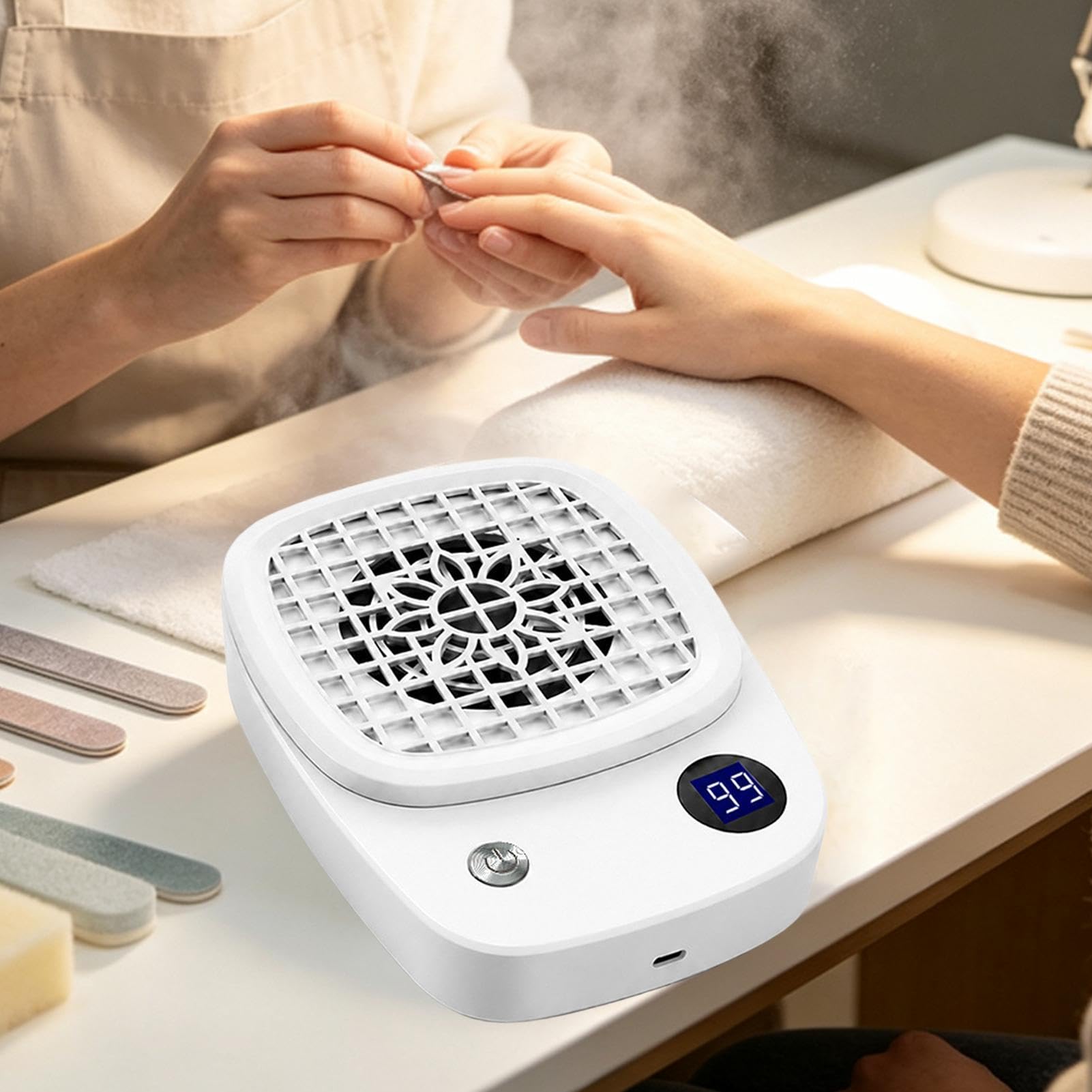 Nagelstaubsauger Vakuum Abscheider 4000 U/min Staubabsaugmaschine für