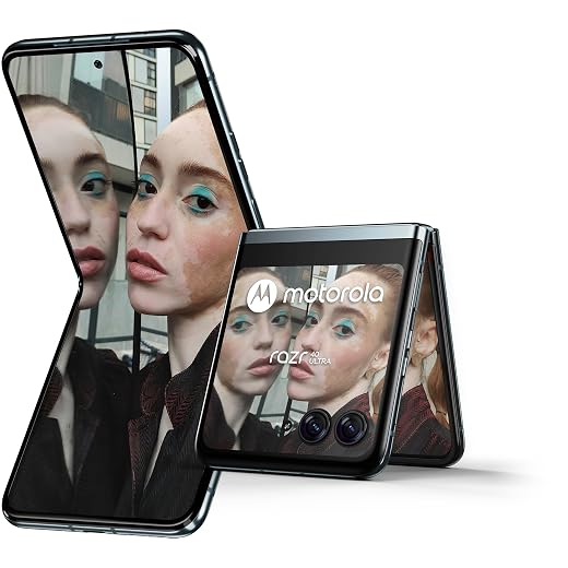 Motorola razr 40 Ultra 5G 256GB di memoria + 8GB di RAM - Display FHD da 6,9"/3,6" - Doppia SIM (Nano SIM + eSIM) - Telefono a vibrazione Android 13 sbloccato senza SIM