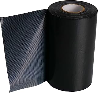 RV Awnings Repair Tape, 65FT RV Underbelly Tape Fabric Repair Tape RV Underbelly Material Waterproof Strong Adhesive Mobile Home Belly Bottom Repair for Camper Travel Trailer Tear Repair Sealing 6”